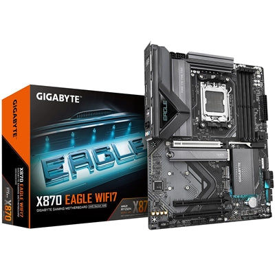 Gigabyte X870 EAGLE WiFi 7 AM5 ATX Motherboard DDR5 USB4 PCIe 5.0 Gigabyte X870 EAGLE WiFi 7 AM5 ATX Motherboard DDR5 USB4 PCIe 5.0